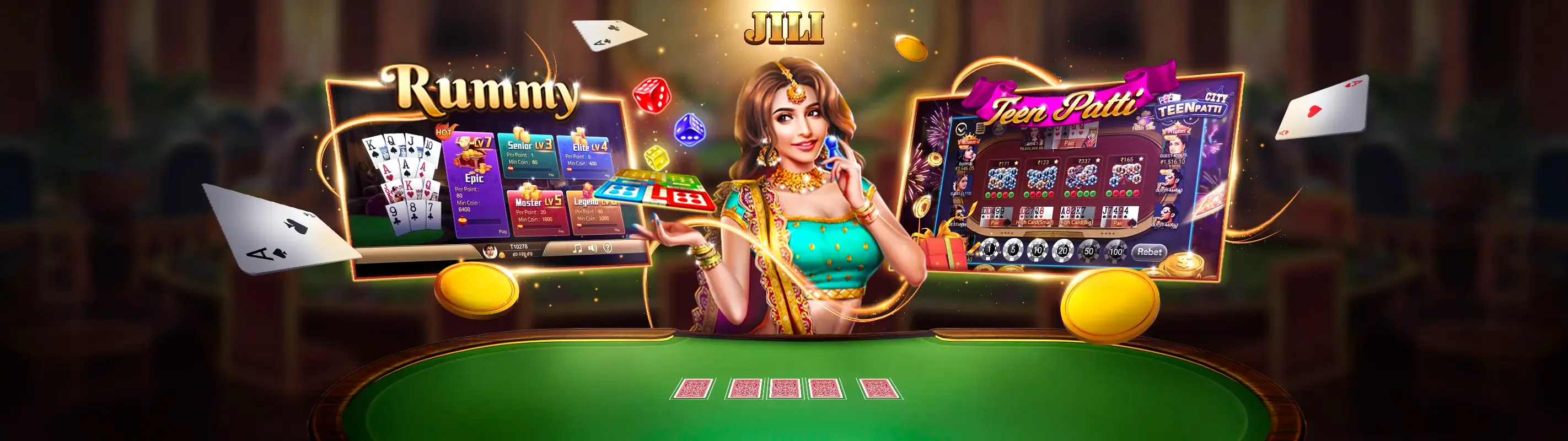 Sảnh sòng bạc trực tuyến Thabet Casino
